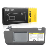 Left Driver Side Sun Visor Compatible with Toyota Tacoma 2005-2012 2013 2014 2015 74320-04181-B1 Gray Without Light